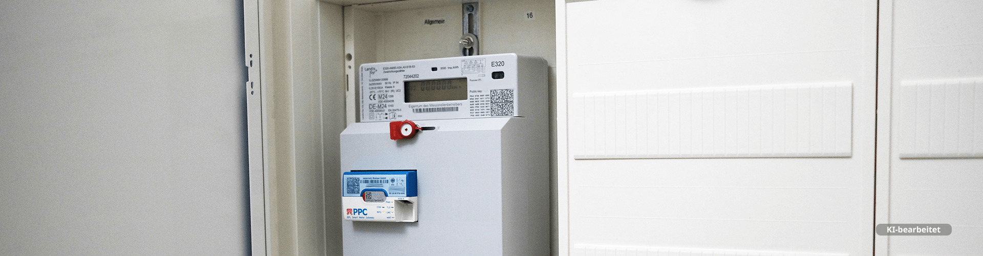 intelligentes Messsystem in einem Zählerschrank