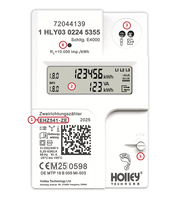 Moderne Messeinrichtung Holley EHZ541