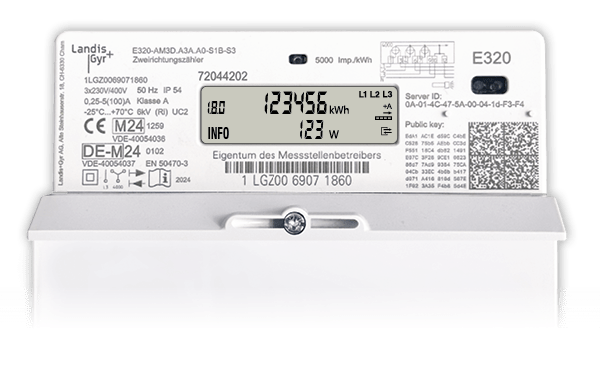 Teaserfoto Basiszähler LandisGyr E320