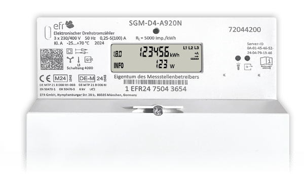 Teaserfoto für Basiszähler EFR SGM-D4