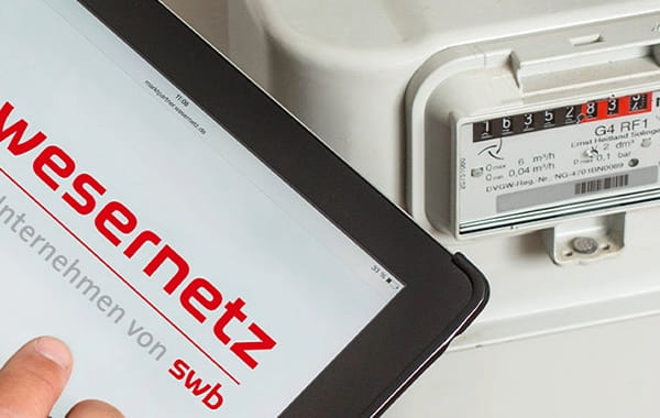 Zählerstanderfassung wesernetz