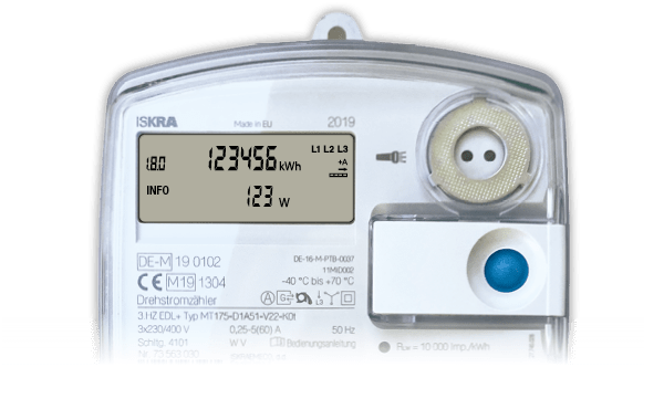 Stromzähler Modell ISKRA MT175