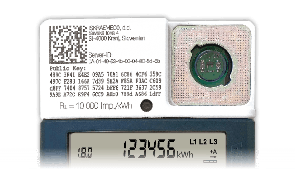Stromzähler Modell ISKRA MT691