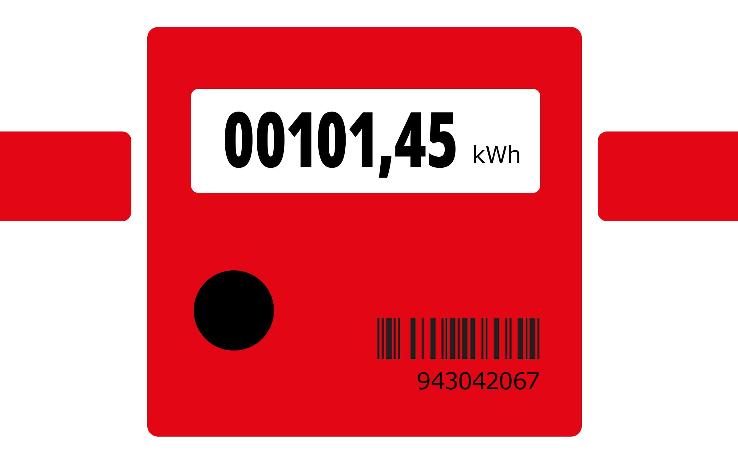 Illustration eines Kompaktwärmezählers